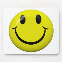 Big Yellow Face Mousepad
