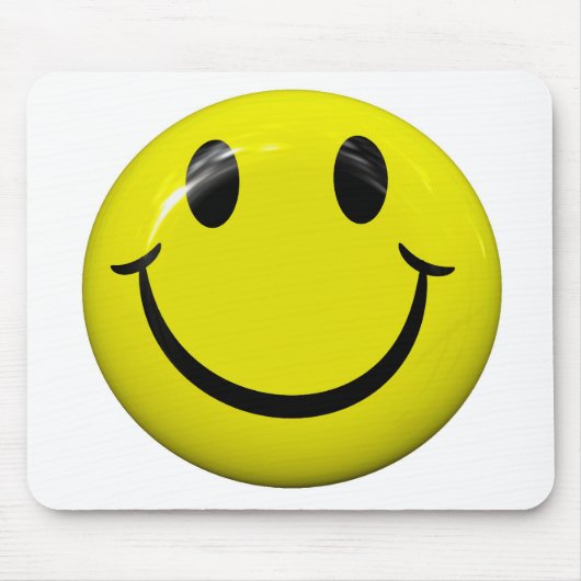 Tapis De Souris Big Yellow Face Mousepad (Devant)