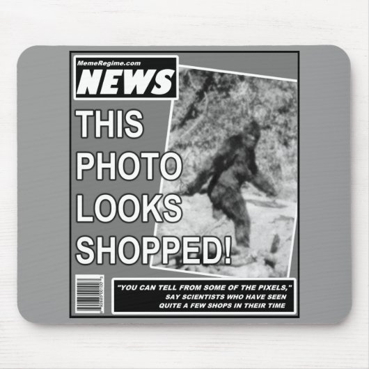 Tapis De Souris Bigfoot Bamboozlement (Devant)