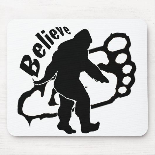 Tapis De Souris Bigfoot croient (Devant)