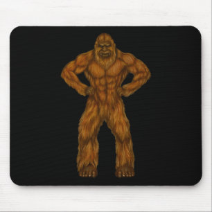 Tapis De Souris Bigfoot Est Un Body Builder - Body Builder Sasquat
