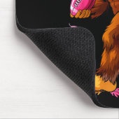 Tapis De Souris Bigfoot Football Nk Ribbon Breast Cancer Awareness (Coin)