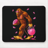Tapis De Souris Bigfoot Football Nk Ribbon Breast Cancer Awareness (Devant)