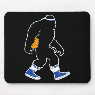 Tapis De Souris Bigfoot Retro Bysketbyll cadeau pour Squatch Belie