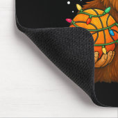 Tapis De Souris Bigfoot Santa Basketball Christmas  (Coin)
