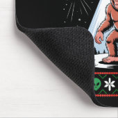 Tapis De Souris Bigfoot Santa Ufo Alien Funny Ugly Christmas Sweat (Coin)