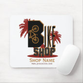 Tapis De Souris Bike Shop - Mousepad (Avec souris)