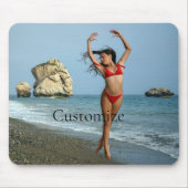 Tapis De Souris Bikini Model Dancing Thunder_Cove (Devant)