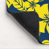 TAPIS DE SOURIS BIKINI ROSE (BLEU FONCÉ/JAUNE) (Coin)