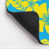 TAPIS DE SOURIS BIKINI ROSE (BLEU/JAUNE) (Coin)