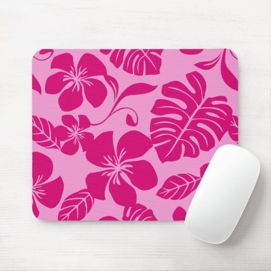 TAPIS DE SOURIS BIKINI ROSE (ROSES) (Avec souris)