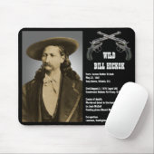 Tapis De Souris Bill Hickok Mousepad (Avec souris)