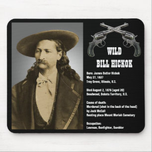 Tapis De Souris Bill Hickok Mousepad