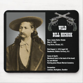 Tapis De Souris Bill Hickok Mousepad