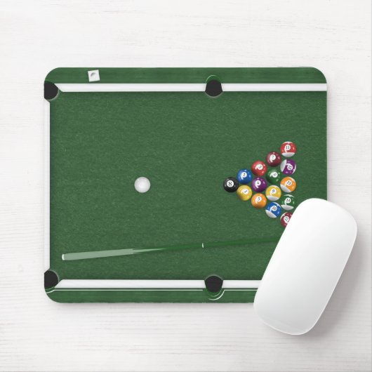 Tapis De Souris billard avec billard (Avec souris)