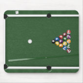 Tapis De Souris billard avec billard (Devant)