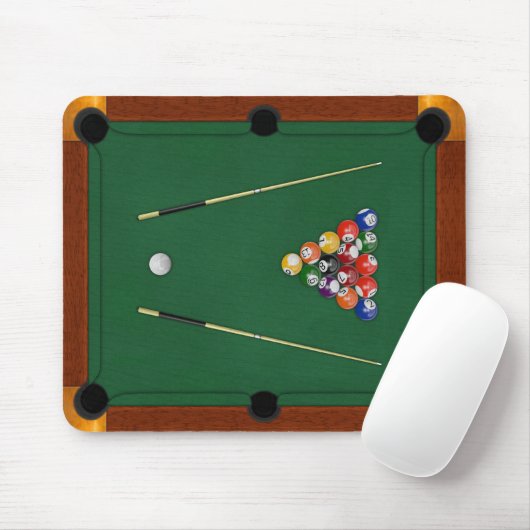 Tapis De Souris Billards (Avec souris)