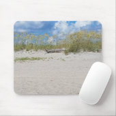 Tapis De Souris bille de plage mousepad (Avec souris)