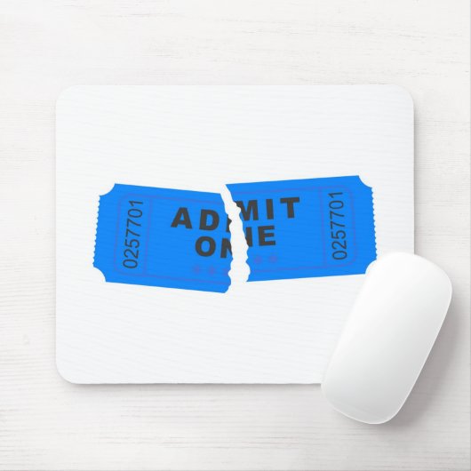 Tapis De Souris Billet déchiré (Avec souris)