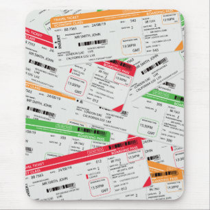 Tapis De Souris Billets d'avion
