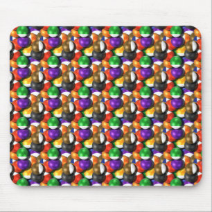 Tapis De Souris Billiard Balls