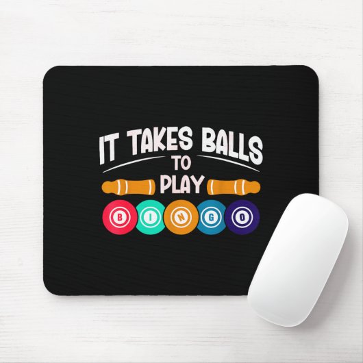 Tapis De Souris Bingo Player Funny Bingo Quote Lucky Bingo Design (Avec souris)
