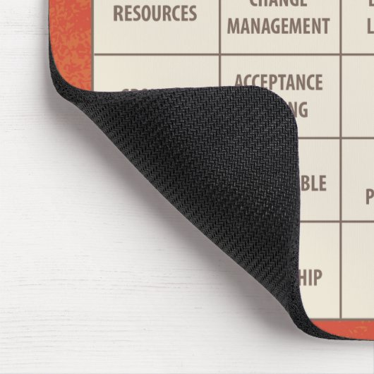 Tapis De Souris Bingo Project Management Edition (Coin)