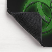 Tapis De Souris Biohazard vert (Coin)