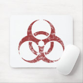 Tapis De Souris Biohazard vintage (Avec souris)