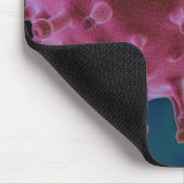 Tapis De Souris Biologie du virus covid (Coin)