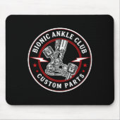 Tapis De Souris Bionic Ankle Replacement Recovery Bionic Ankle Sur (Devant)