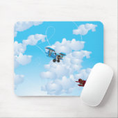 Tapis De Souris BiPlane (Avec souris)