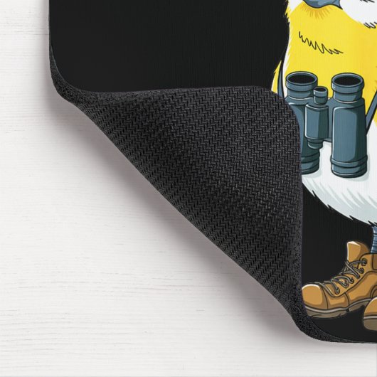 Tapis De Souris Bird Nerd Funny Bird Watching Birding Bird Lover W (Coin)