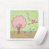 Tapis De Souris Birdie dans un arbre (Avec souris)