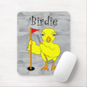 Tapis De Souris Birdie Golfer Chick (Avec souris)