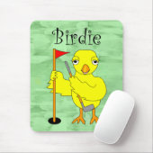 Tapis De Souris Birdie Golfer Chick (Avec souris)