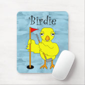 Tapis De Souris Birdie Golfer Chick (Avec souris)
