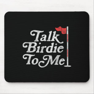 Tapis De Souris Birdie To Me Funny Golfer Papa Fête des pères Golf