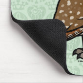 Tapis De Souris Birdorable creusant le hibou (Coin)