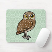 Tapis De Souris Birdorable creusant le hibou (Avec souris)
