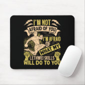 Tapis De Souris Birman Boxer Lethwei Instructeur Formation Myanmar (Avec souris)