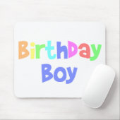 Tapis De Souris Birthday Boy (Avec souris)