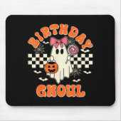 Tapis De Souris Birthday Ghoul Soky Season Groovy Halloween Kids G (Devant)