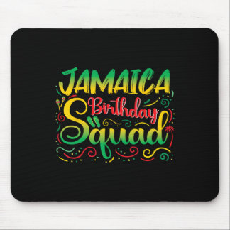 Tapis De Souris Birthday Girls Jamaica Squad Trip 2025 Party Outfi