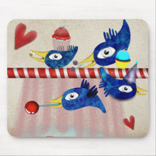 Tapis De Souris Birthday Party lolly pop cake cupcake cherry