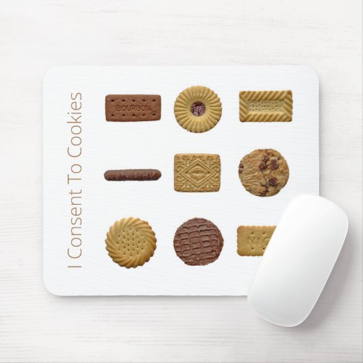 Tapis De Souris Biscuit (Avec souris)