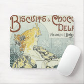 Tapis De Souris Biscuits & Chocolat (Avec souris)
