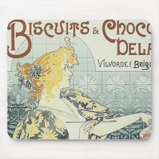 Tapis De Souris Biscuits & Chocolat (Devant)