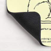 Tapis De Souris Biscuits de commande (Coin)