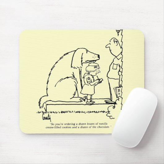 Tapis De Souris Biscuits de commande (Avec souris)